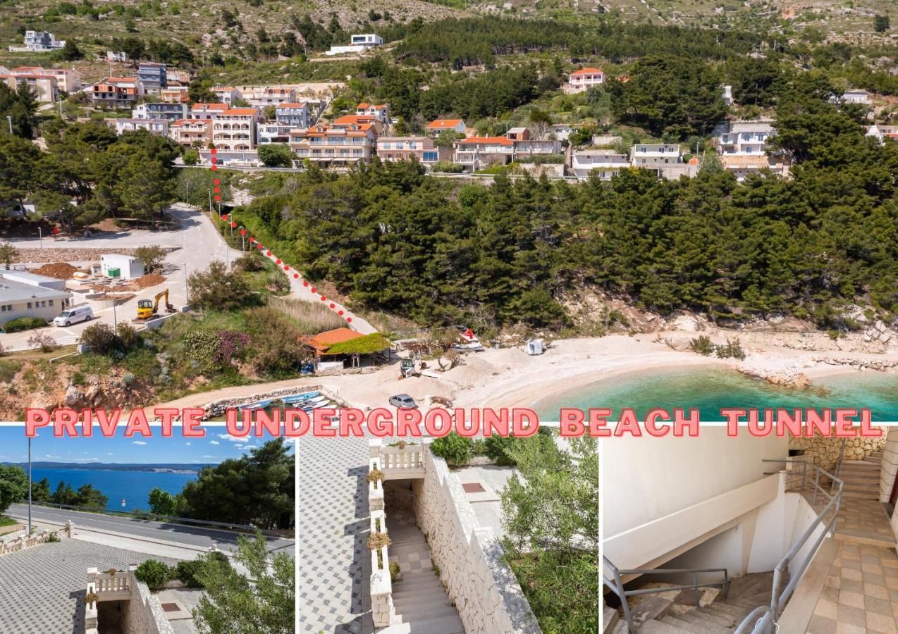 Beachfront Xxl - 2 Apartments Together - Lokva Rogoznica Eksteriør bilde