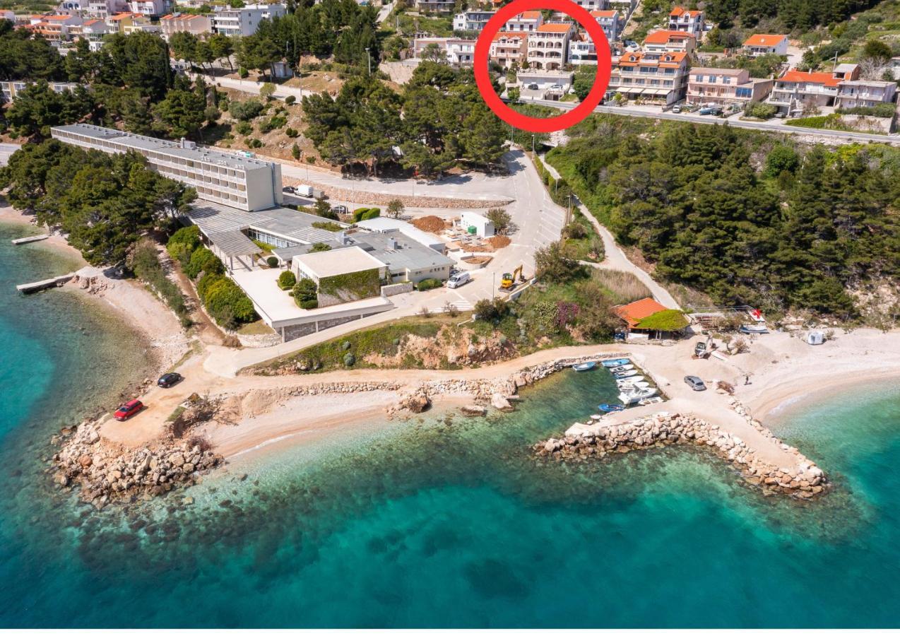 Beachfront Xxl - 2 Apartments Together - Lokva Rogoznica Eksteriør bilde