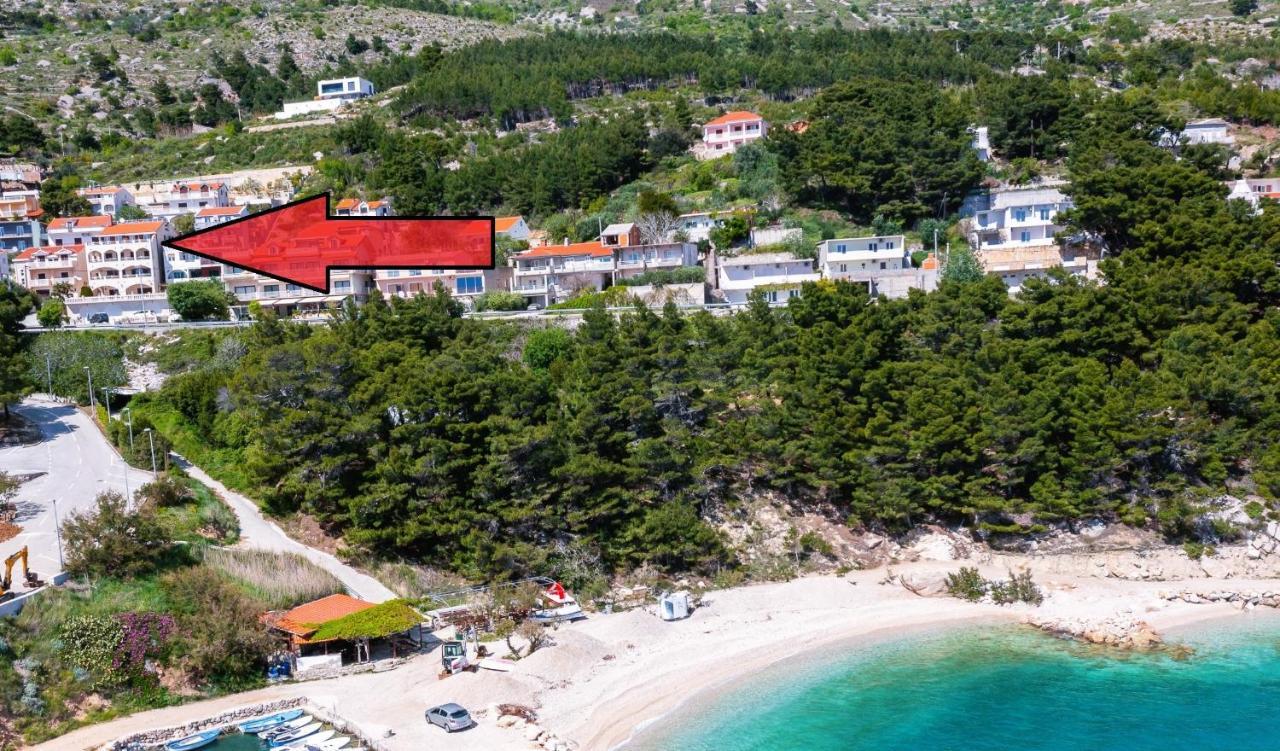 Beachfront Xxl - 2 Apartments Together - Lokva Rogoznica Eksteriør bilde