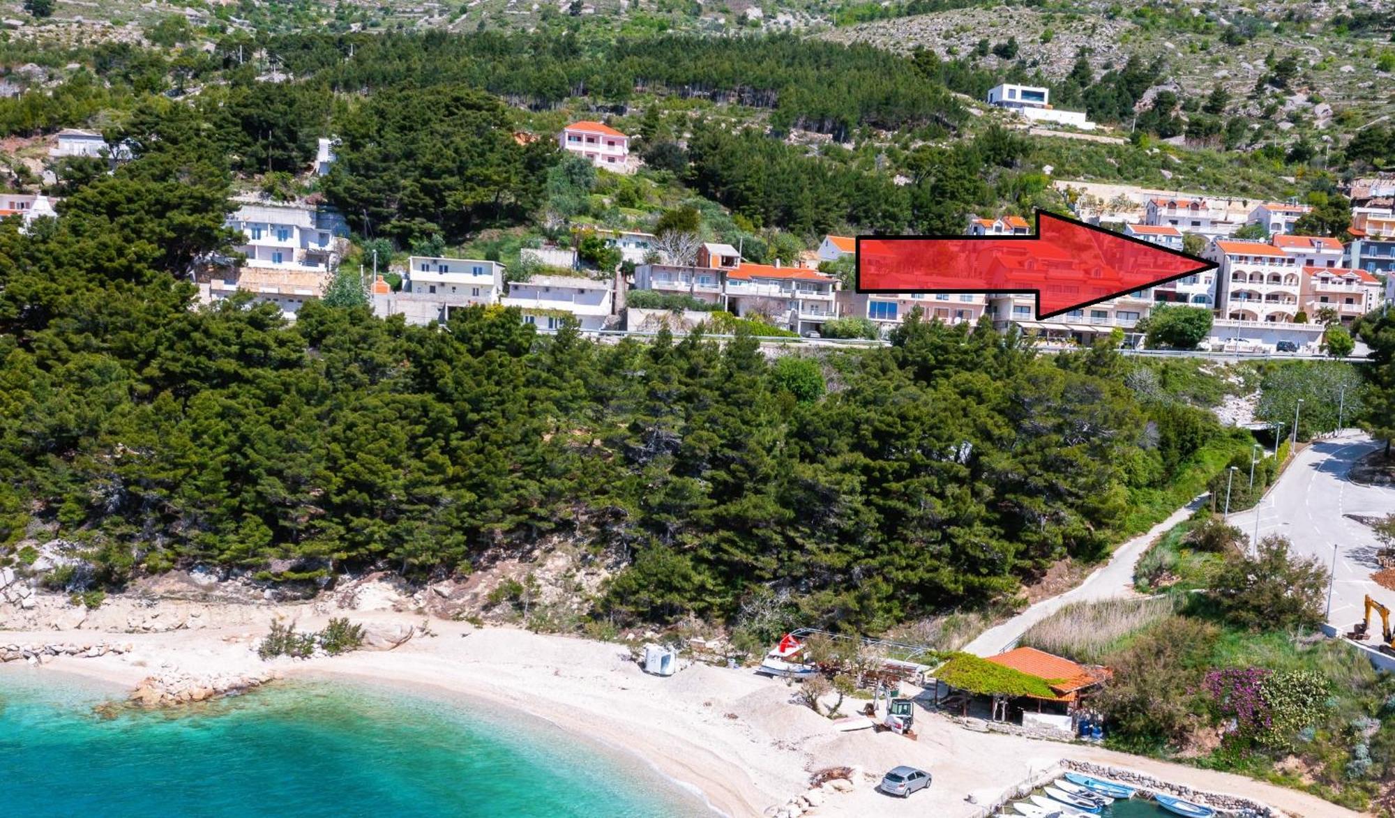 Beachfront Xxl - 2 Apartments Together - Lokva Rogoznica Eksteriør bilde